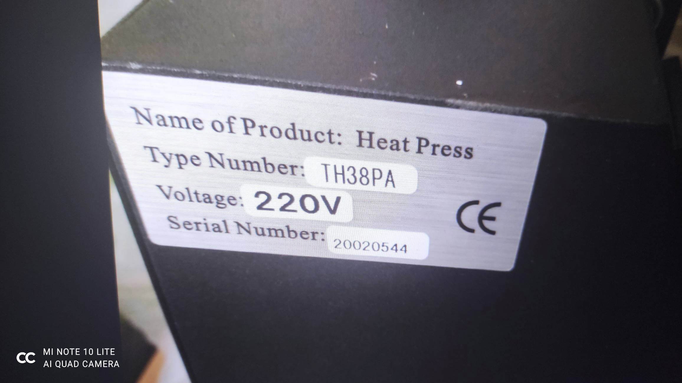 Serial number